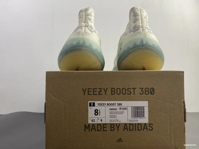 Boost Alien Yeezy Blue GW0304 380 Adidas 0919